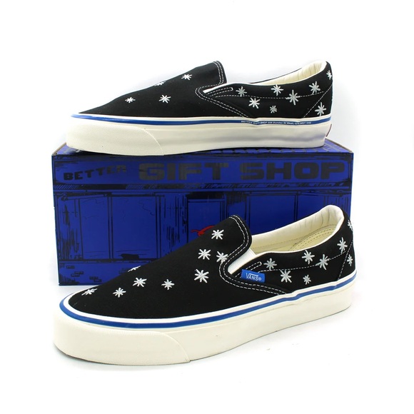 Better™ Gift Shop - AOI Industry / Vans - Black "KiraKira" Slip On GLOW IN DARK - Picture 1 of 13
